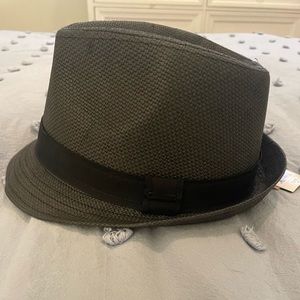 NWT Black Fedora men or women